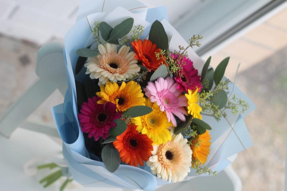 Букет цветов из: Герберы в Сосновке