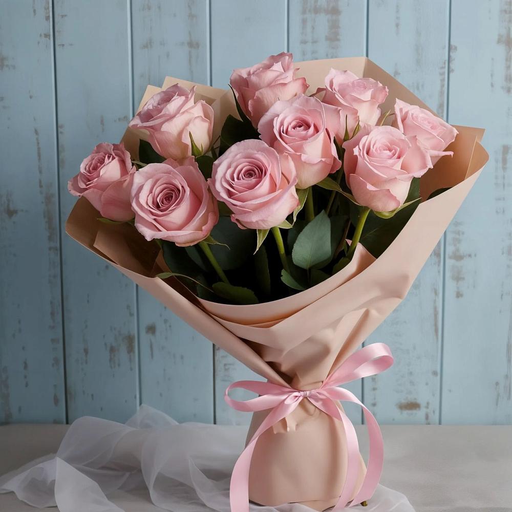 Букет цветов из: Розы в Сосновке