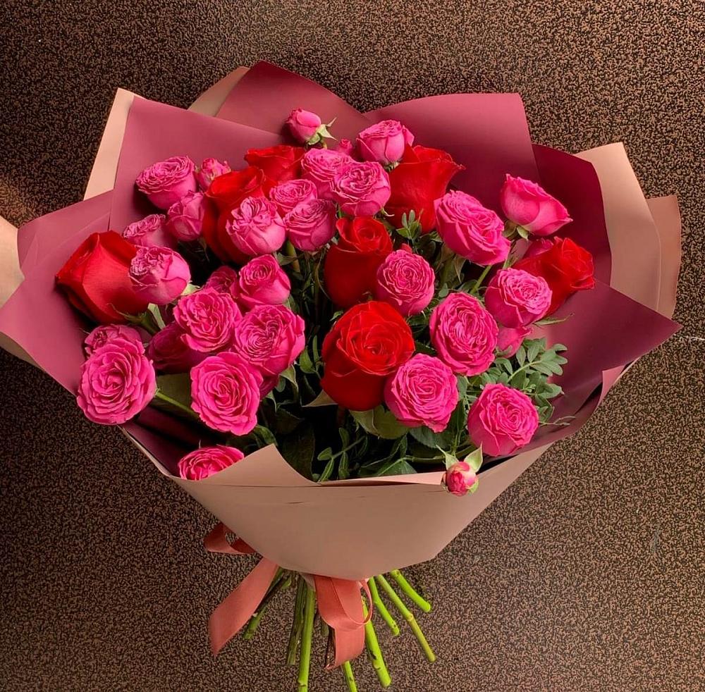 Букет В объятьях нежности в Сосновке