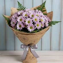Букет цветов из:  Хризантемы #REPLACE_PRED# Сосновке