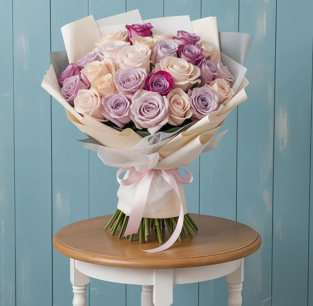 Букет цветов из: Розы в Сосновке