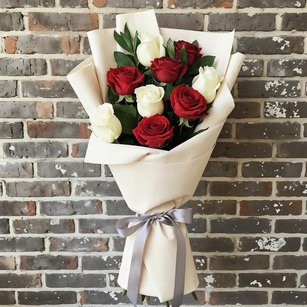 Букет цветов из: Розы в Сосновке