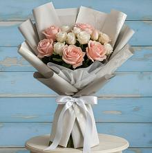 Букет цветов из:  Розы #REPLACE_PRED# Сосновке