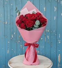 Букет цветов из:  Розы в Сосновке