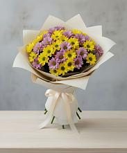 Букет цветов из:  Хризантемы в Сосновке