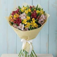 Букет цветов из:  Альстромерии в Сосновке