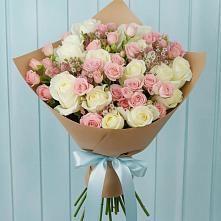 Букет цветов из:  Розы в Сосновке
